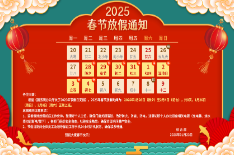青岛聚创环保集团有限公司 2025年新年贺词